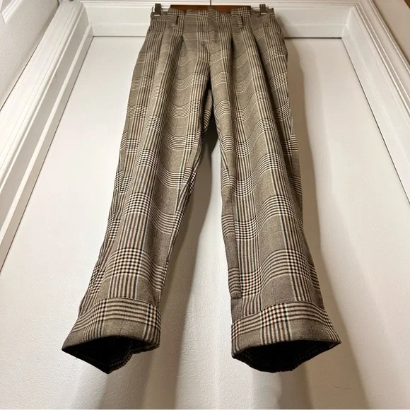 Wild Fable High-Waisted Plaid Pants - Size 2 - Picture 3 of 12